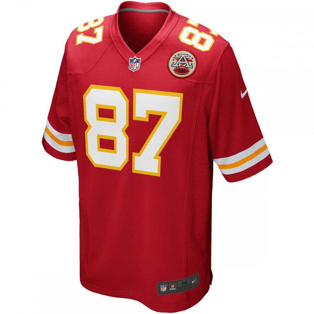Travis Kelce Kansas City Chiefs Nike Youth Game Jersey - Red-Profan Arena